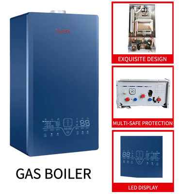 ο τοίχος λεβήτων Combi αερίου οθόνης αφής 24kw 40kw τοποθέτησε τον ηλεκτρικό λέβητα Combi