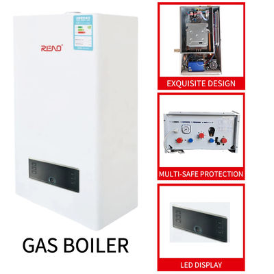 42KW Gas Wall Hanging Boiler Μικρό σώμα τοίχωμα τοποθετημένο συμπυκνωτικό συνδυασμένο λέβητα