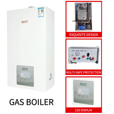 42KW Gas Wall Hanging Boiler Μικρό σώμα τοίχωμα τοποθετημένο συμπυκνωτικό συνδυασμένο λέβητα