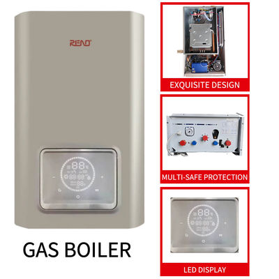 42KW Gas Wall Hanging Boiler Μικρό σώμα τοίχωμα τοποθετημένο συμπυκνωτικό συνδυασμένο λέβητα
